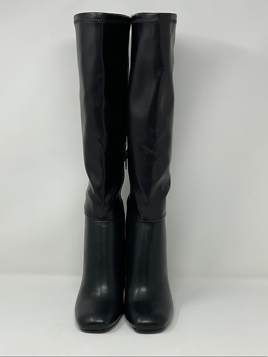 Madden Girl Shoes - Madden Girl Black Knee-High Heeled Boots